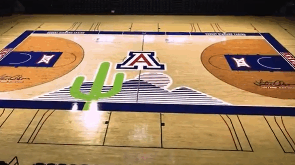 Ranking college basketball's top floor designs: Arizona's new catcus court tops the list of five best