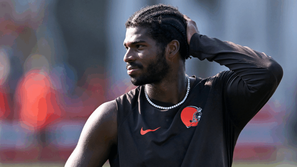 Shedeur Sanders reacts to Browns slotting him fourth on QB depth chart as Cleveland readies for Panthers