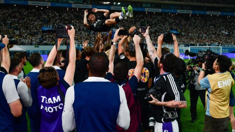 WATCH: Heung-min Son says goodbye to Tottenham as Spurs and Newcastle players give him guard of honor