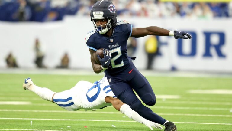 Titans RB Tyjae Spears to be placed on injured reserve due to high ankle sprain, per report