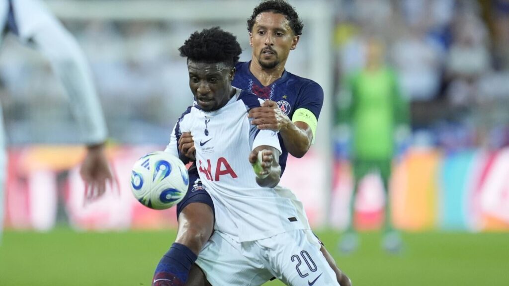 PSG top Tottenham in UEFA Super Cup after rallying from two goals down to force dramatic penalty shootout