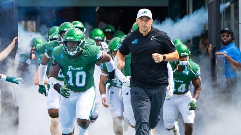 Tulane's Jon Sumrall calls out Northwestern after jersey request for Hurricane Katrina tribute gets denied