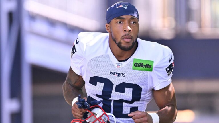 Fast-rising Patriots rookie TreVeyon Henderson may have to fight to be a must-start Fantasy RB