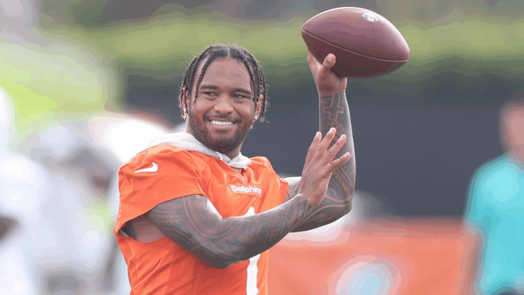 Dolphins QB Tua Tagovailoa 'not too sure' how he landed on President Donald Trump's sports council