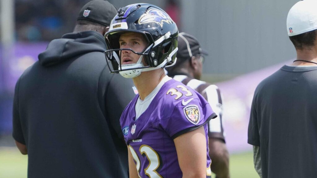 Ravens training camp notebook: New kicker Tyler Loop gets 'A+++' from John Harbaugh in first test at stadium