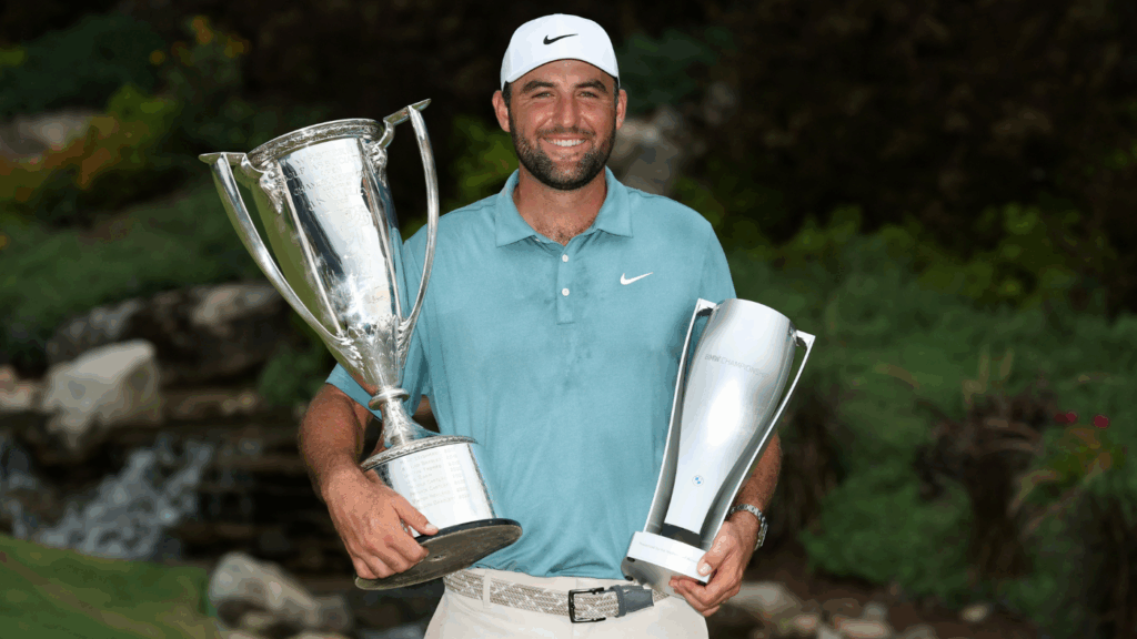 Scottie Scheffler's insane shot sparks BMW Championship win; Bengals hearing trade offers for Trey Hendrickson