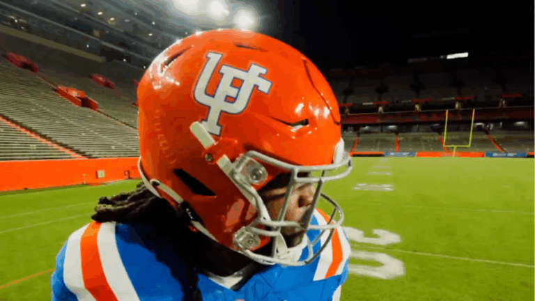 LOOK: Florida unveils throwback uniforms, helmet for homecoming game vs. Mississippi State on Oct. 18