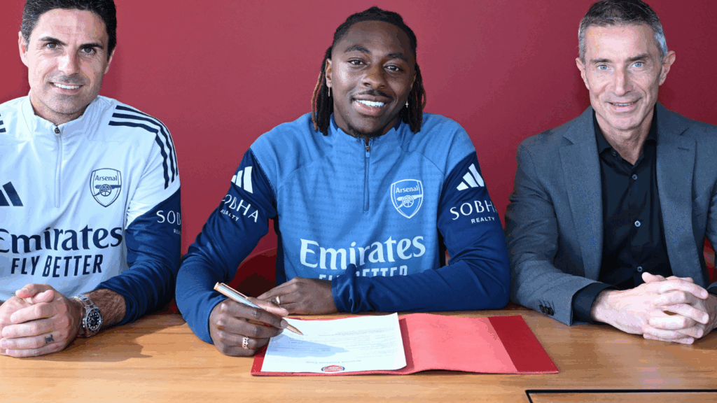 Eberechi Eze signs for Arsenal: Gunners make transfer from Crystal Palace official ahead of Leeds match