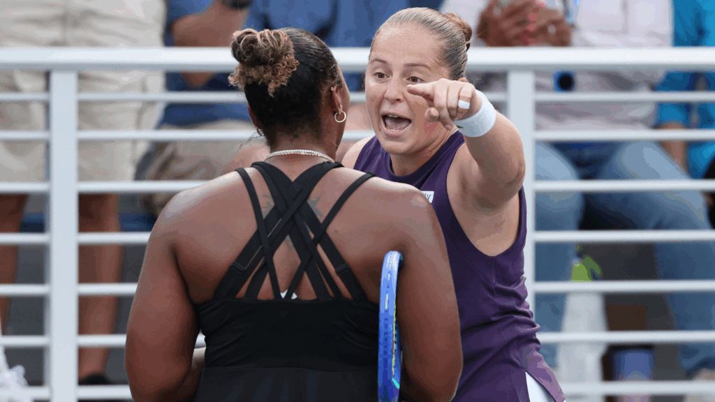 WATCH: Taylor Townsend, Jelena Ostapenko get into post-match spat at US Open