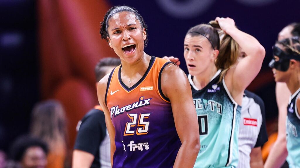 Alyssa Thomas makes WNBA playoff history as Mercury eliminate defending champion Liberty