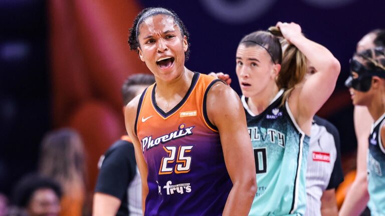 Alyssa Thomas makes WNBA playoff history as Mercury eliminate defending champion Liberty
