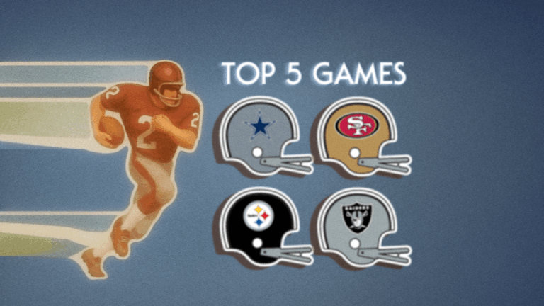 Ranking top 5 games of the 1975 season: Epic Steelers-Cowboys Super Bowl headlines iconic list