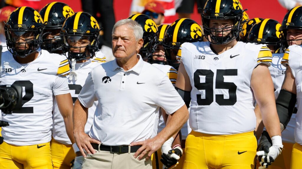 Iowa's Kirk Ferentz becomes winningest coach in Big Ten history, passes Ohio State legend Woody Hayes