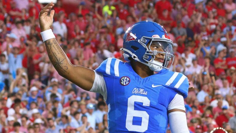 Who is Trinidad Chambliss? How a Division-II unknown seized control of the high-octane Ole Miss offense