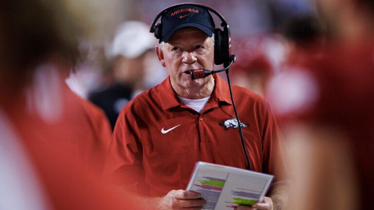 From embarrassing exit to interim coach: Bobby Petrino is Arkansas' Boss Hog again with a shot at redemption