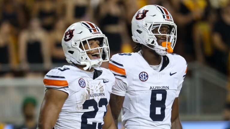 College football predictions, odds, picks: Michigan vs. Nebraska, Auburn vs. Oklahoma lead Week 4 action