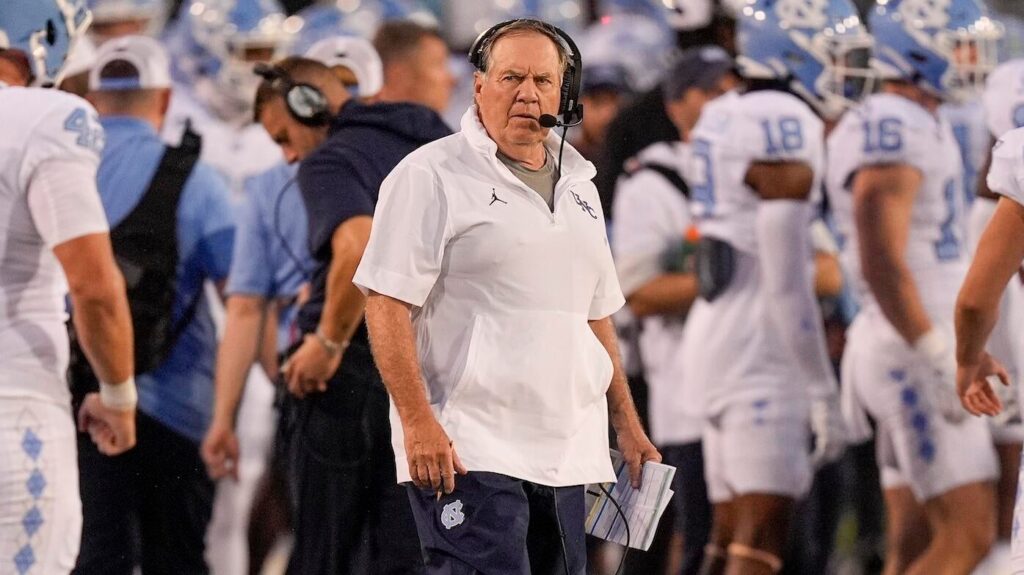 Bill Belichick gets first win as college football coach: UNC rebounds from opener with win over Charlotte