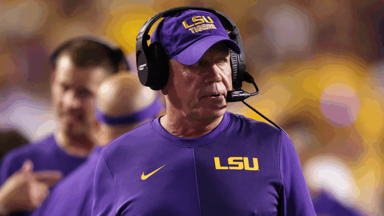 Watch Brian Kelly go nuclear on question after LSU's win over Florida: 'We played the game to win the game'