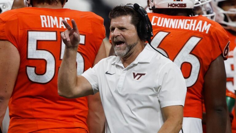 Brent Pry's job security comes into question: Could Virginia Tech make coaching change after 0-2 start?