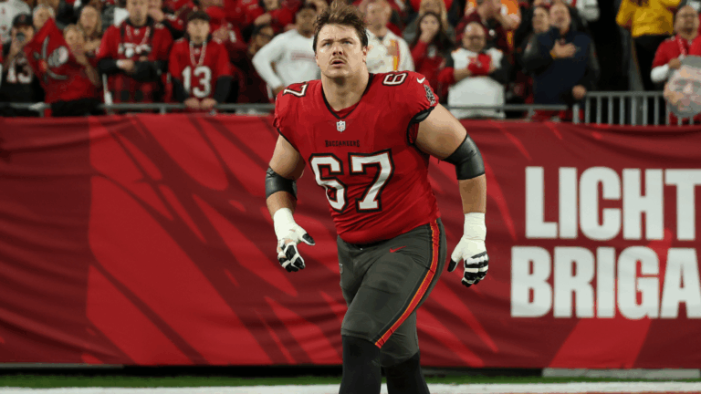 Luke Goedeke contract: Buccaneers sign tackle to four-year, $90 million extension, per report