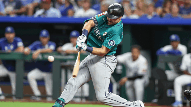 Cal Raleigh breaks Mickey Mantle's switch-hitter HR record, ties Ken Griffey Jr. for Mariners' all-time mark