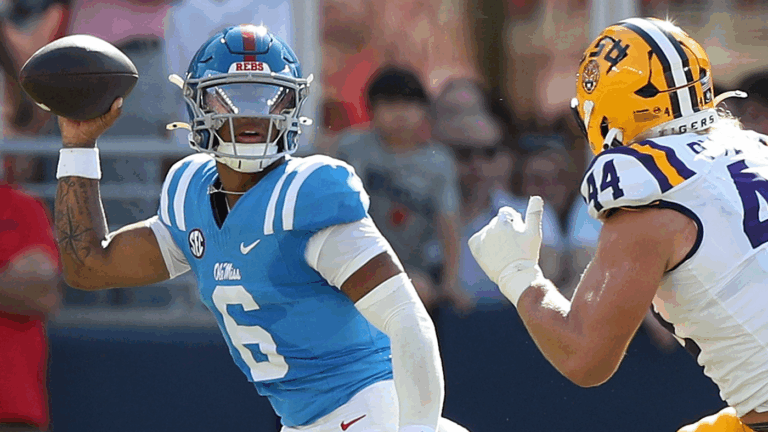 College Football Playoff Rankings projection: Danger zone for ACC, Big 12 and multiple bids as SEC strengthens