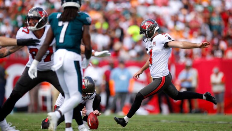 Buccaneers kicker smashes 65-yard field goal: Chase McLaughlin ties NFL record for second-longest kick