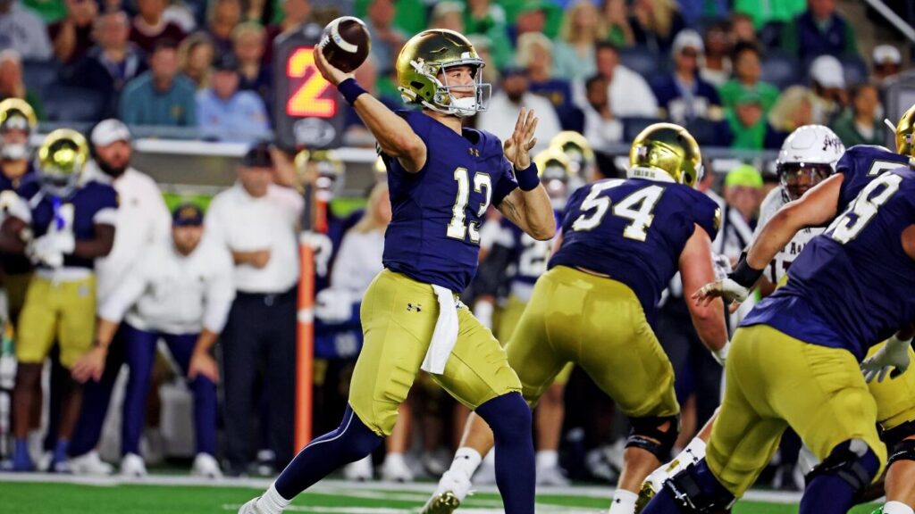 Notre Dame vs. Arkansas prediction, odds, line, time: 2025 college football Week 5 picks by proven model