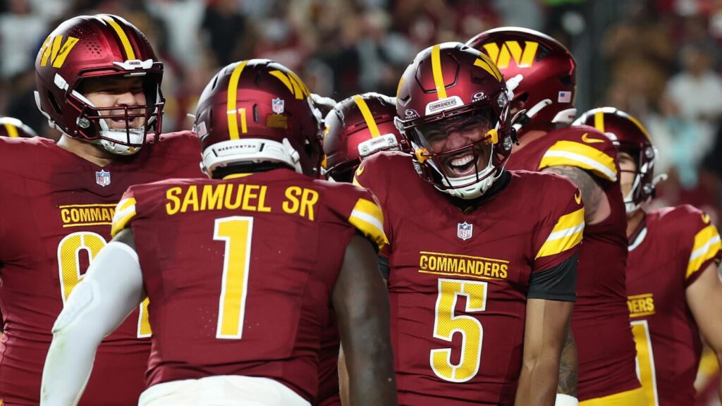 Use Caesars Sportsbook promo code CBS20X for Week 1 NFL bets: Double your winnings by backing Commanders