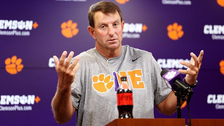 Dabo Swinney says Clemson's 1-3 start is a 'coaching failure,' admits 'it starts with me'