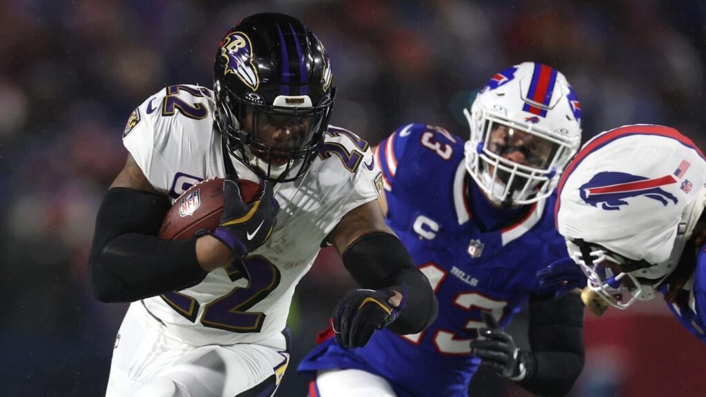 Derrick Henry surpasses Jim Brown, making NFL history during Ravens' Week 1 showdown vs. Bills