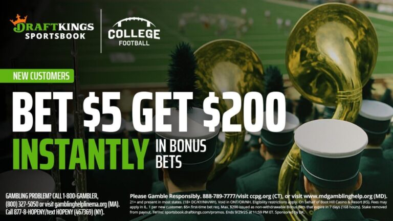 Use DraftKings promo code for NFL picks on Thursday: Get $200 in bonus bets by taking Packers to cover on TNF