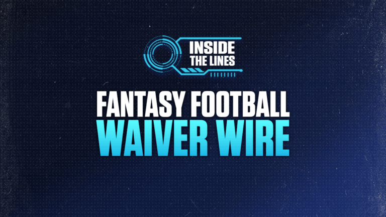Inside the Lines' fantasy football Week 4 Waiver Wire pickups: Sam Darnold, Rico Dowdle, Tre Tucker, and more
