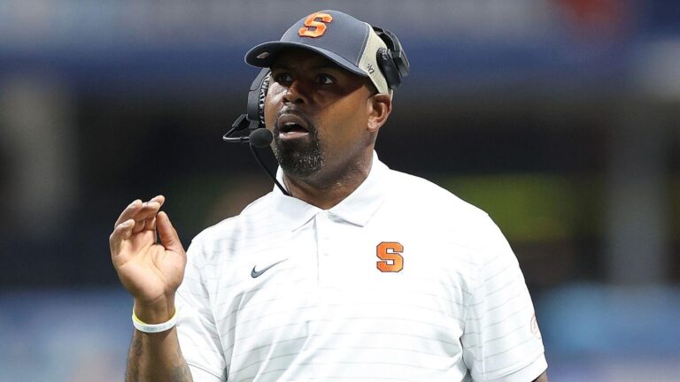 Syracuse's Fran Brown offers warning to programs poaching players through transfer portal: 'I ain't no b----'