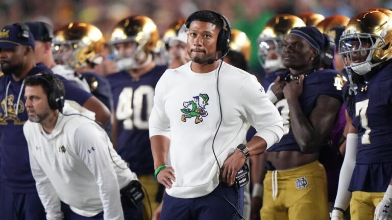 What's wrong with Notre Dame's defense? Coach Marcus Freeman may get more involved with unit after 0-2 start