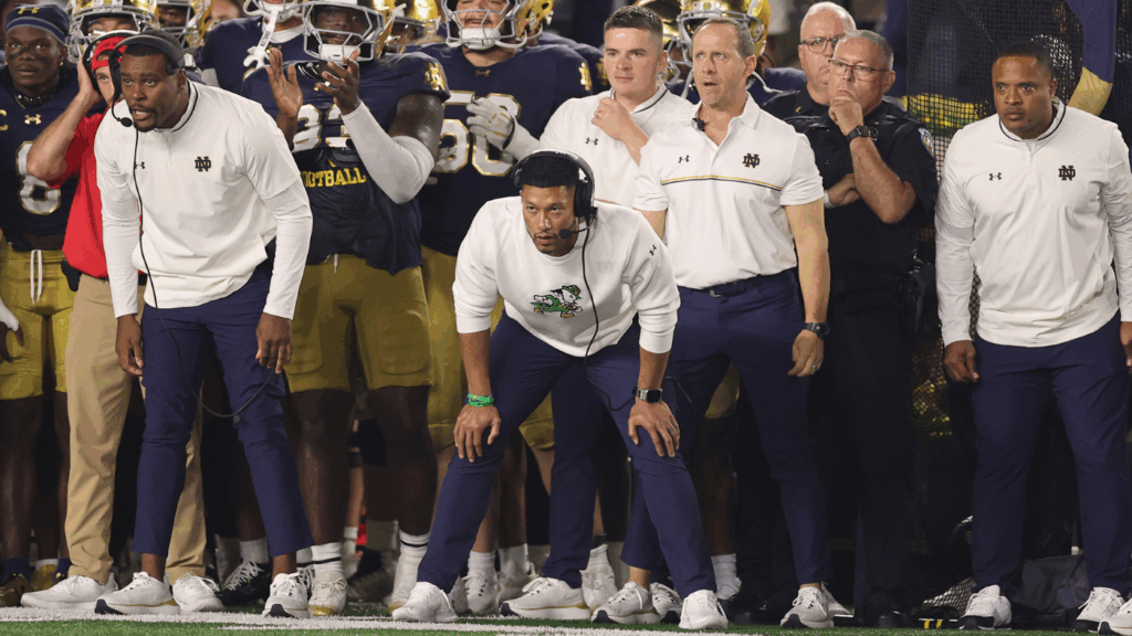 Notre Dame doomed by Tyler Buchner's fumbled hold on extra point in devastating loss to Texas A&M