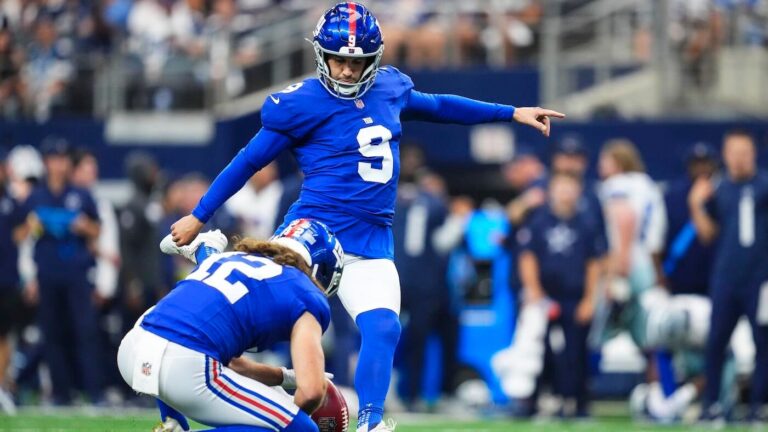 Giants' Graham Gano questionable to kick vs. Chiefs after suffering groin injury in warmups, per report