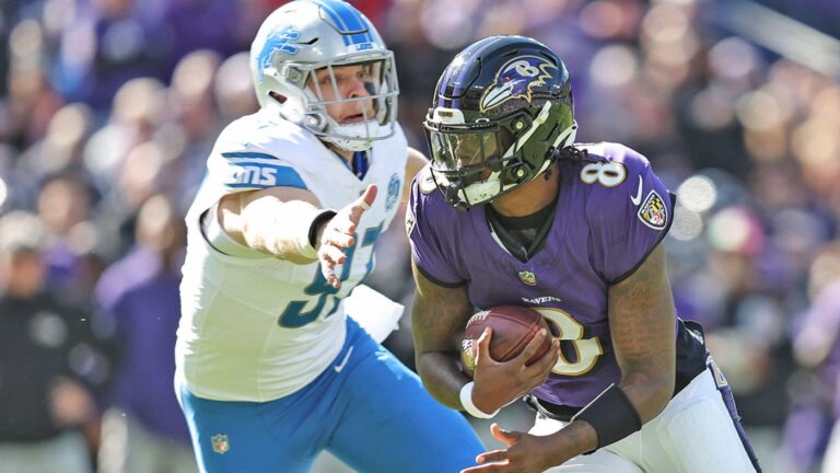 Where to watch Ravens vs. Lions: Prediction, pick, odds, TV, live stream, spread for 'MNF' matchup