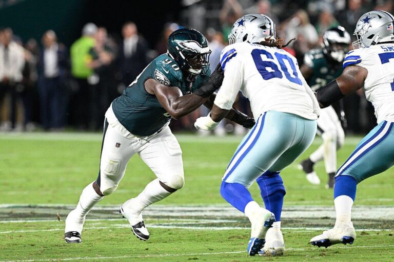 In wake of Jalen Carter's ejection, his Eagles (and Georgia) teammate had biggest game of NFL career to date