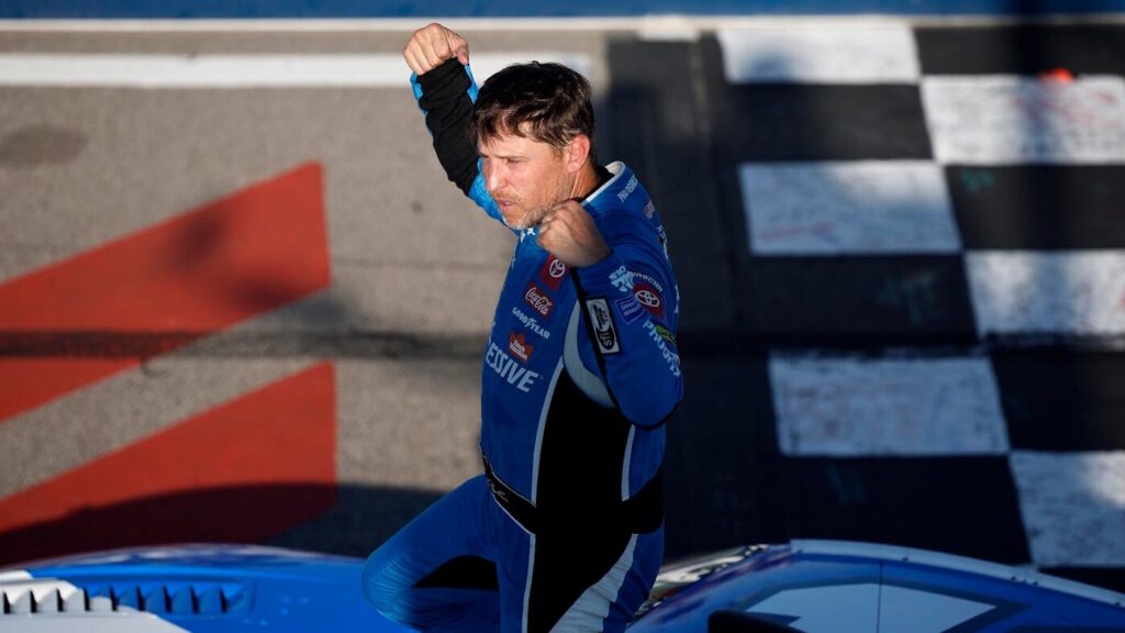 NASCAR playoffs at St. Louis results: Denny Hamlin gets fifth win of 2025, Toyota's 200th victory at Gateway