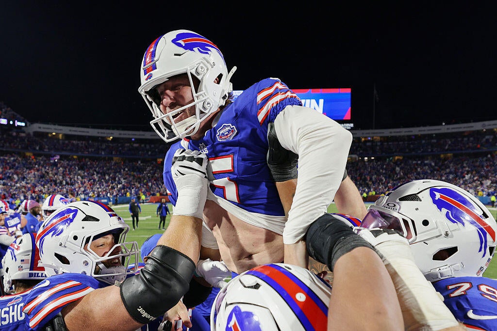 Matt Prater, Tebow's old clutch kicker, comes off the couch to deliver Bills' stunning win over Ravens