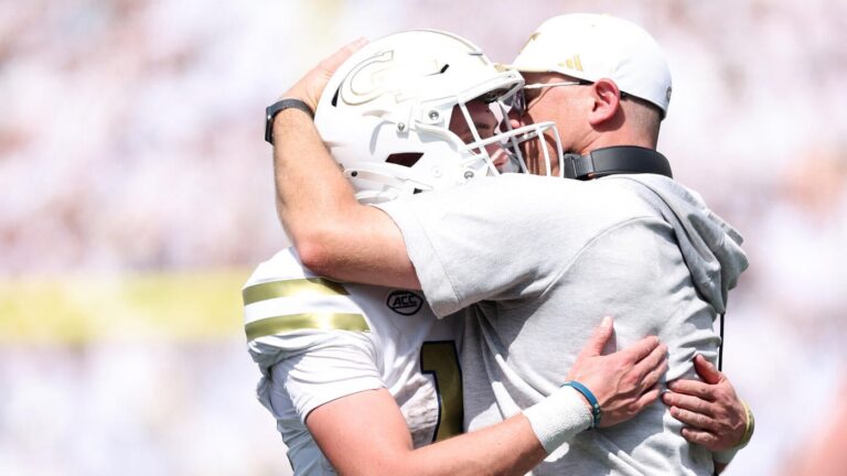 Haynes King for Heisman? Brent Key makes case for his star QB after Georgia Tech upsets Clemson