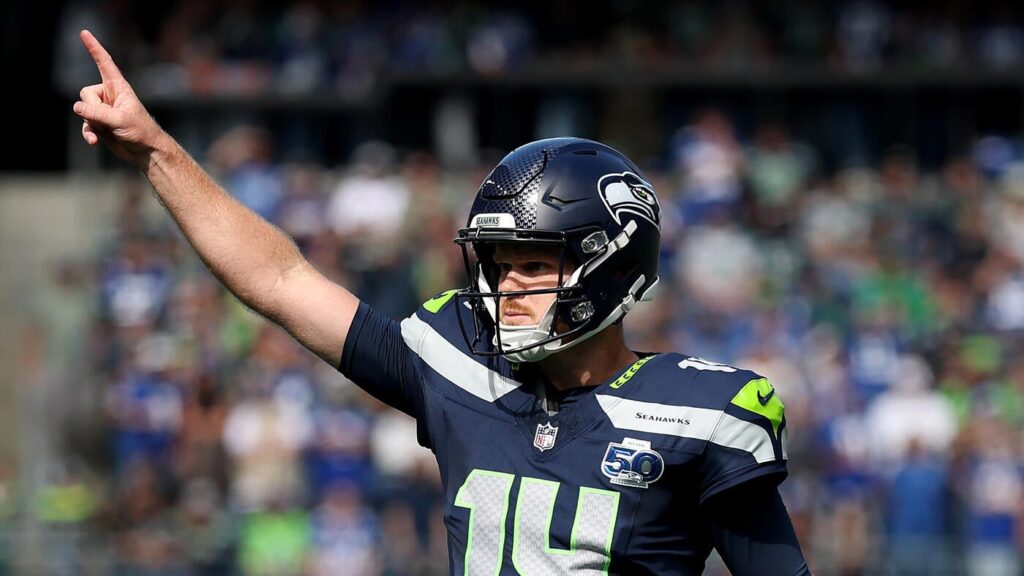 Sam Darnold 'playing out of his mind' in hot start to Seahawks career, says coach Mike Macdonald