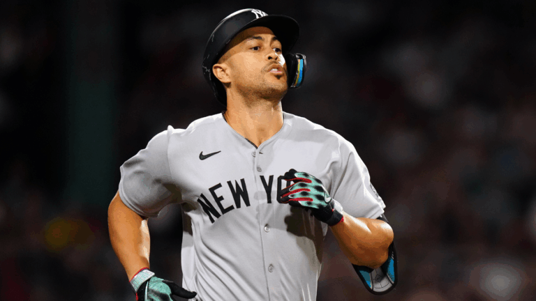 Giancarlo Stanton crushes 450th career home run vs. Orioles, becomes fifth-fastest player to milestone