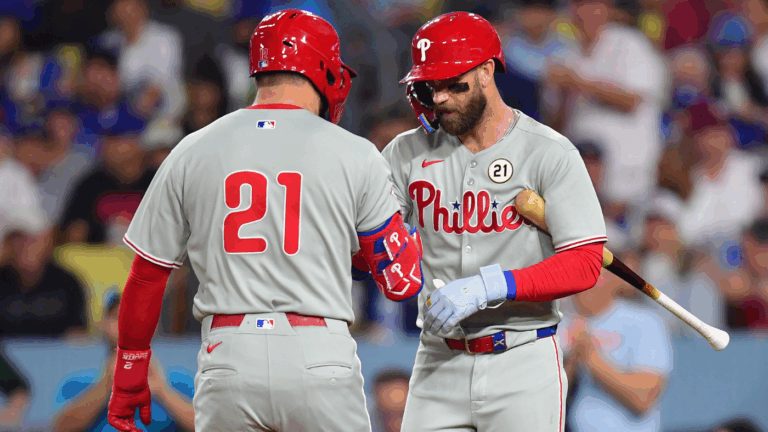 Phillies win NL East for second straight season, beat Dodgers in extras in clinching victory