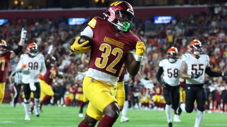 2025 Fantasy Football Draft Prep: Jacory Croskey-Merritt among 10 biggest risers, plus 10 fallers to know