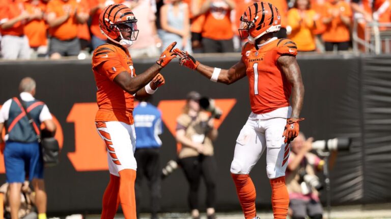 Bengals' Ja'Marr Chase gives Tee Higgins advice amid slow start: 'If you want the ball, f---ing ask for it'