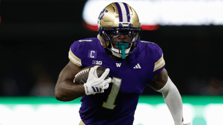 Meet Jonah Coleman: Washington's TD machine set to face toughest test as Huskies battle No. 1 Ohio State