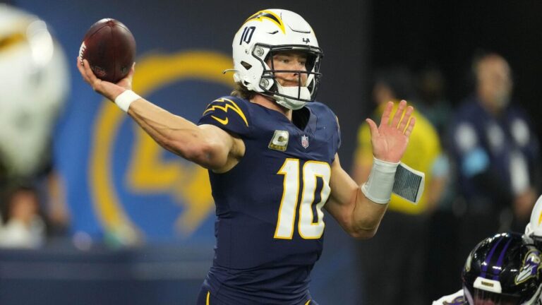 Monday Night Football player props: AI predictions, Buccaneers vs. Texans, Raiders vs. Chargers picks, bets