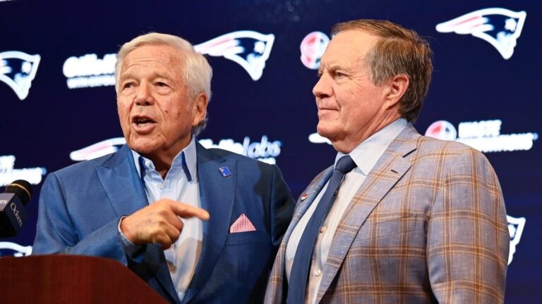Patriots' Robert Kraft reveals when he plans to build a statue for Bill Belichick